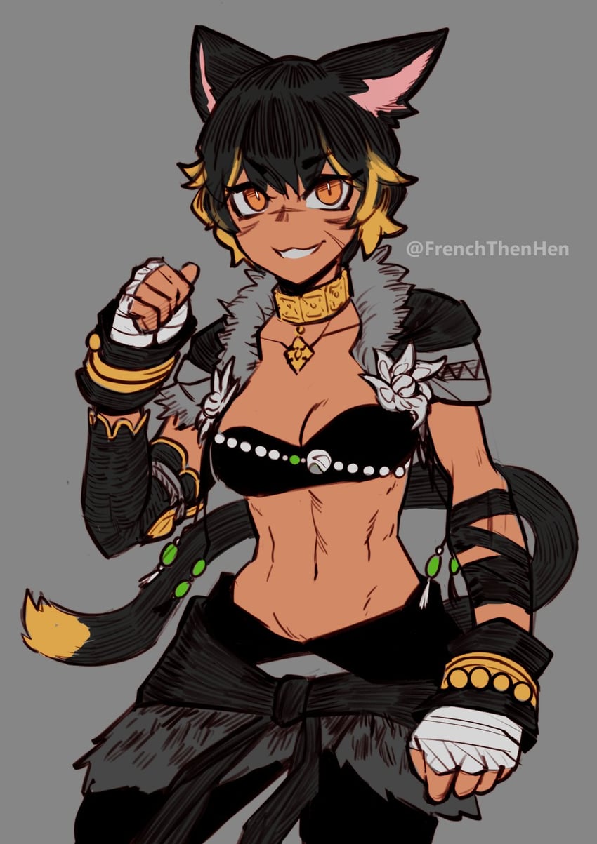 warrior of light (final fantasy and 1 more) drawn by frenchthenhen