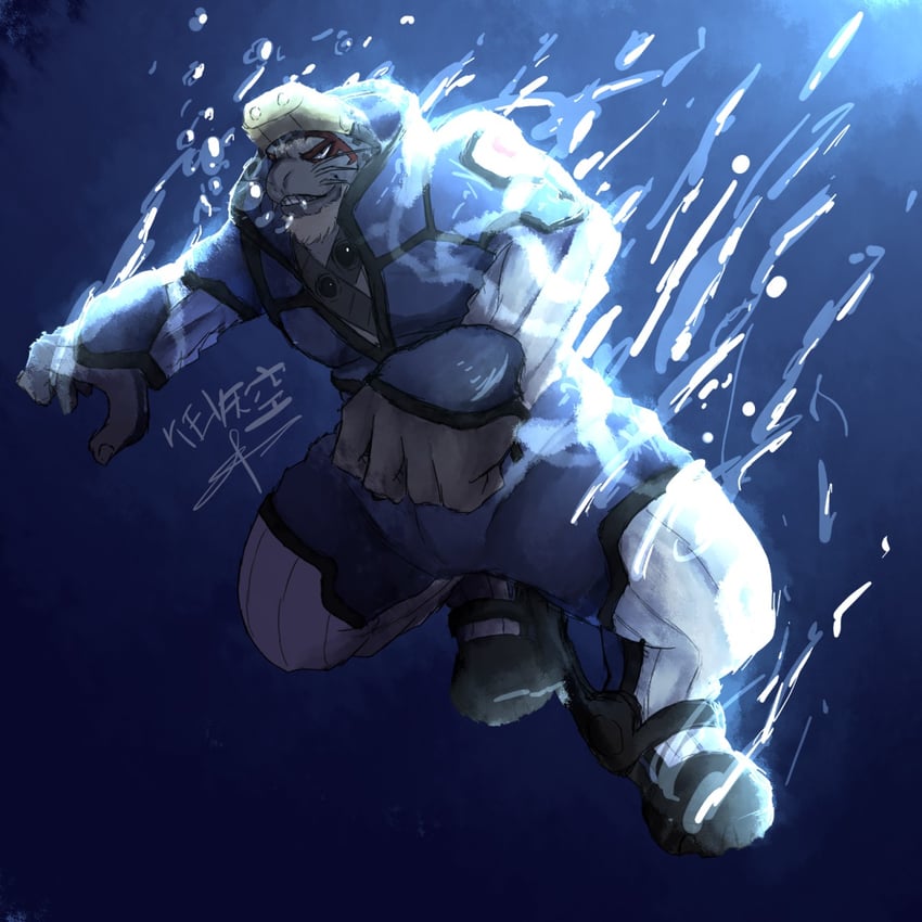 selkie (boku no hero academia) drawn by kevsky-draws