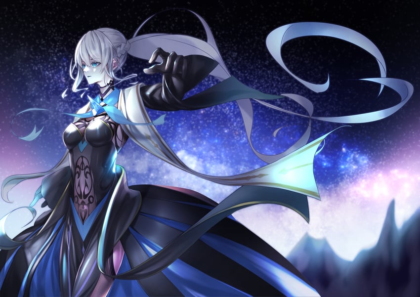 morgan le fay (fate and 1 more) drawn by s_kazne