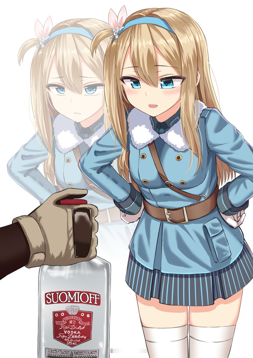 suomi and 9a-91 (girls' frontline) drawn by yakob_labo
