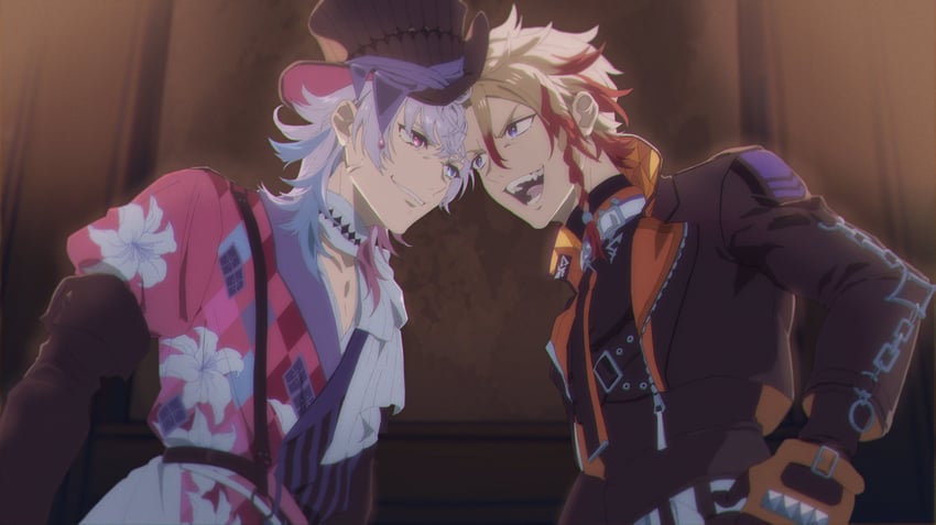 gavis bettel and axel syrios (holostars and 1 more) drawn by akeemi-chan