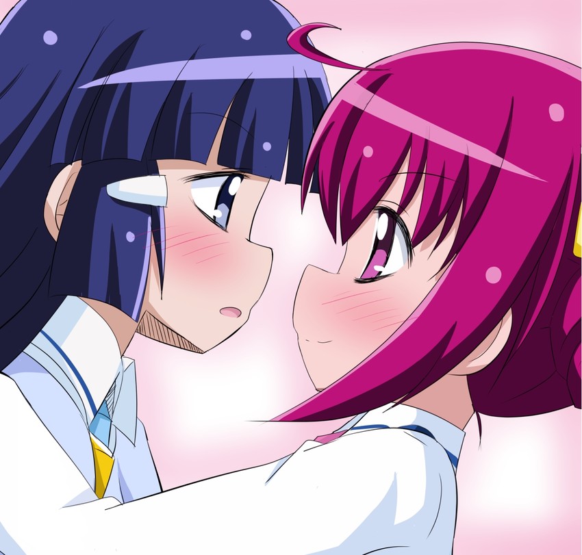 aoki reika and hoshizora miyuki (precure and 1 more) drawn by naruse_mai