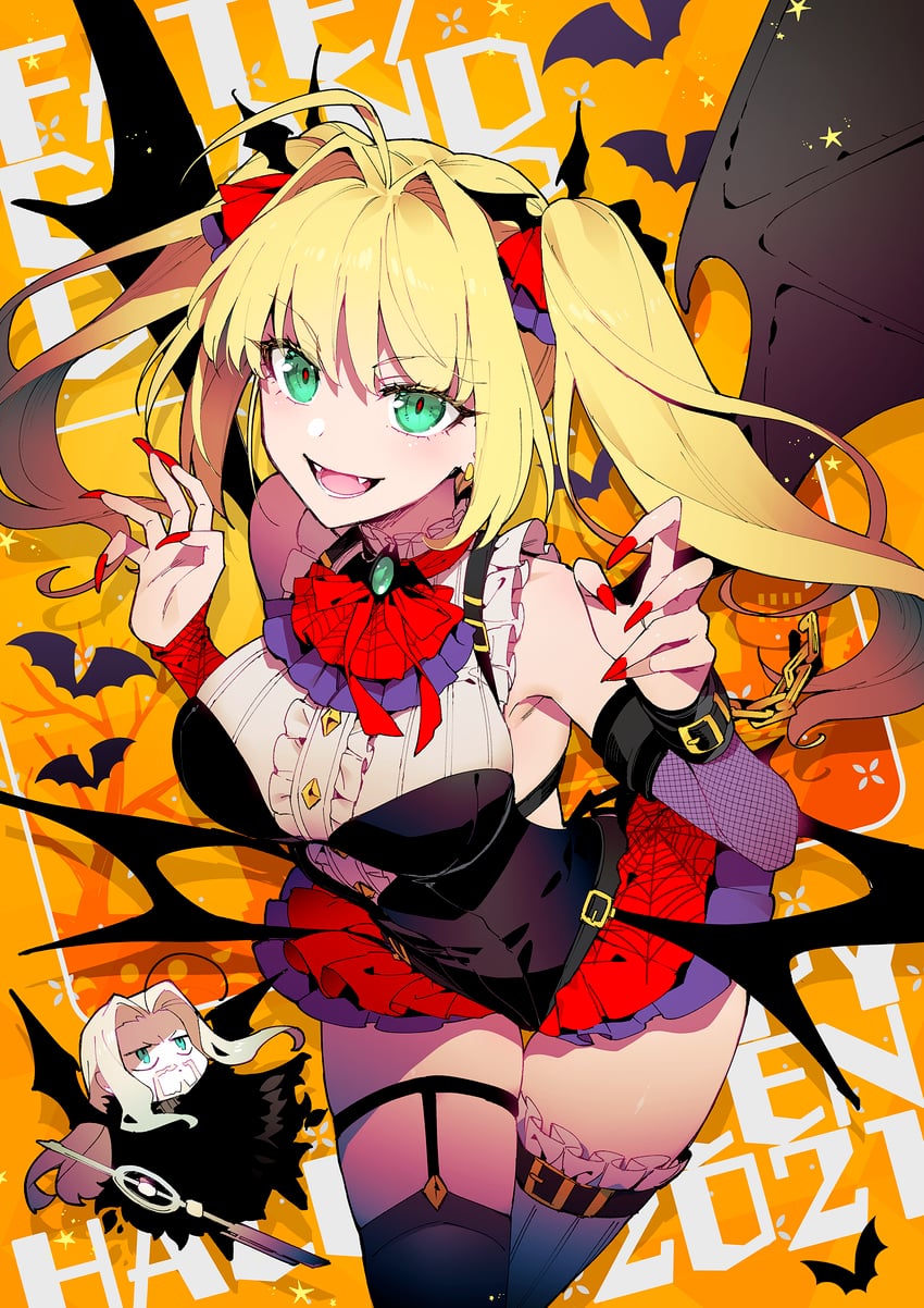 nero claudius and vlad iii (fate and 1 more) drawn by koshiro_itsuki