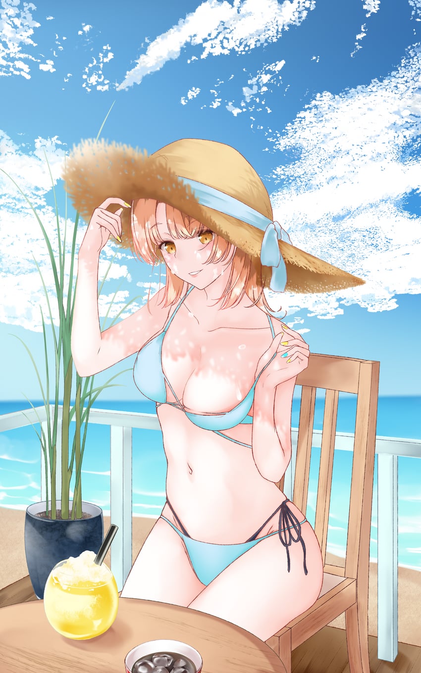 isshiki iroha (yahari ore no seishun lovecome wa machigatteiru. and 1 more) drawn by yoka_shirakawa