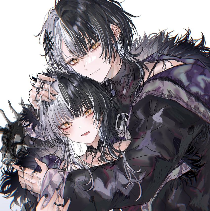 shiori novella (hololive and 1 more) drawn by asano_(kazusasn)
