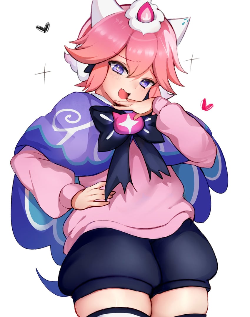 strawberry crepe cookie (cookie run and 1 more) drawn by mx_pyuta1