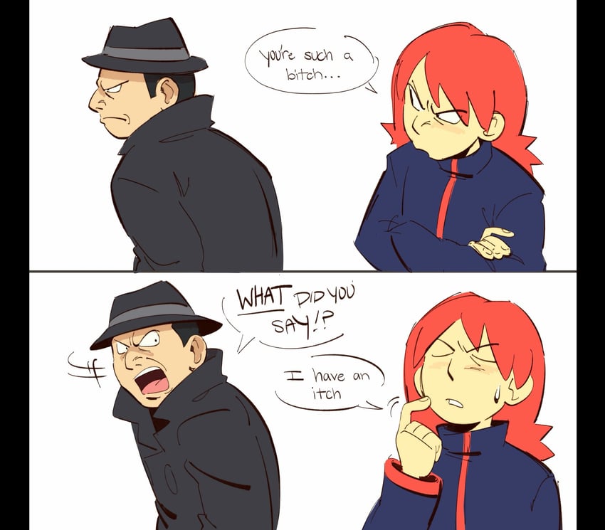 silver and giovanni (pokemon and 1 more) drawn by lynn_(daisiloou)