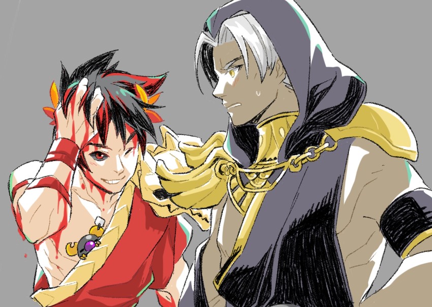 zagreus and thanatos (hades and 1 more) drawn by joy0220