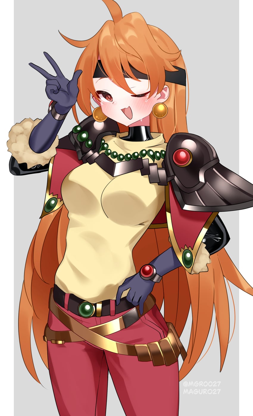 lina inverse (slayers) drawn by maguro27