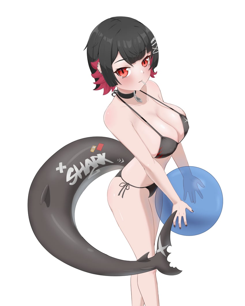 ellen joe (zenless zone zero) drawn by zancrowkami