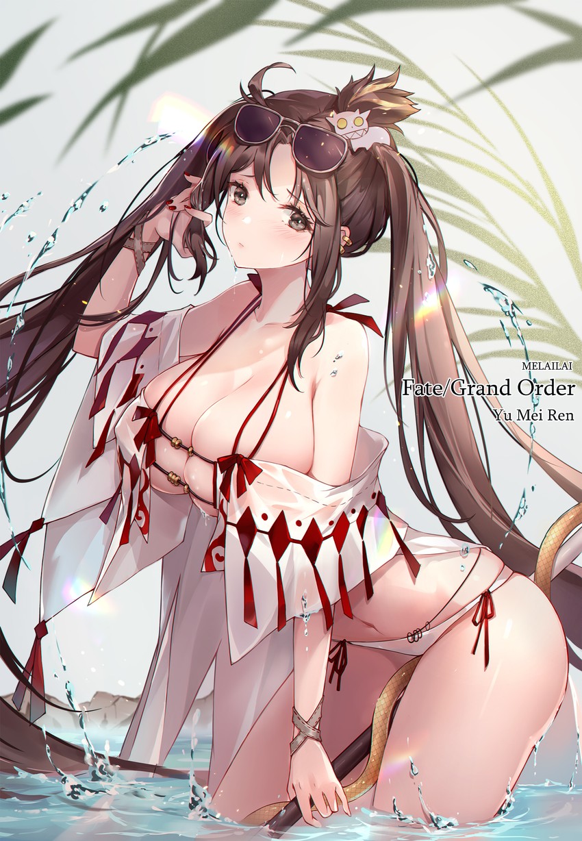 yu mei-ren (fate and 1 more) drawn by melailai
