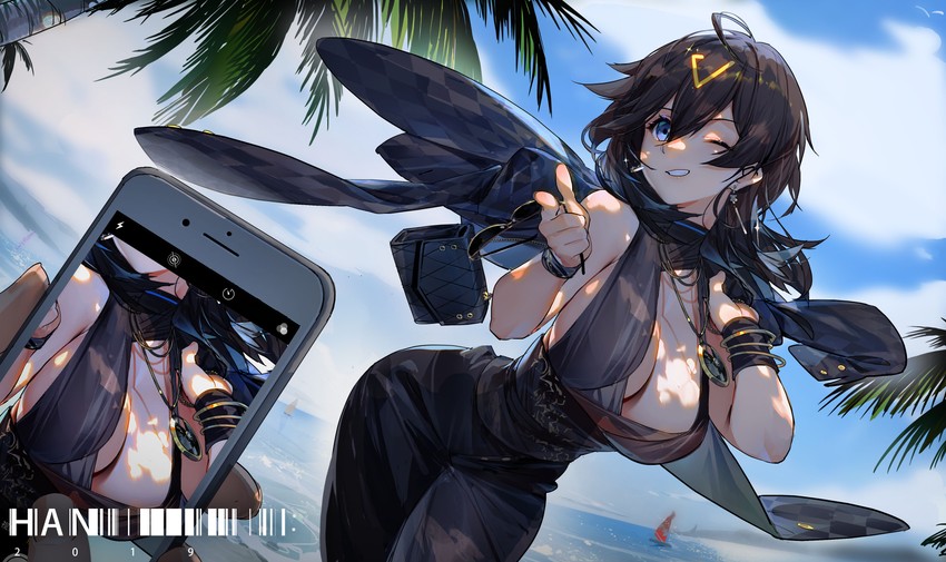 commander and georgia (azur lane) drawn by han-0v0