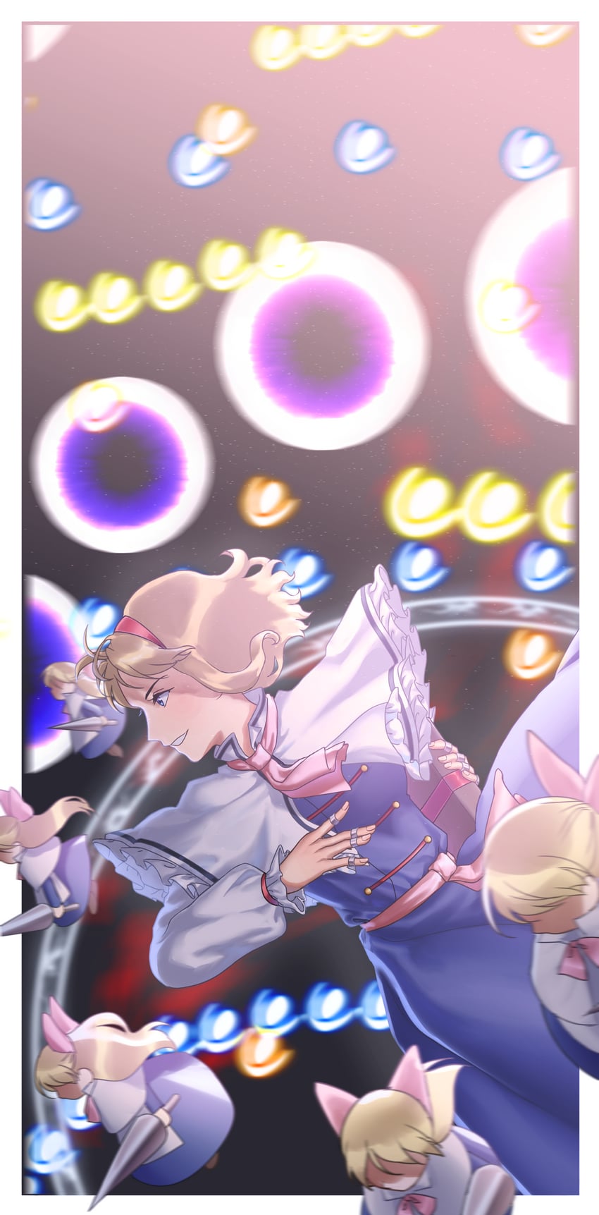alice margatroid and shanghai doll (touhou and 1 more) drawn by arumimangotroid