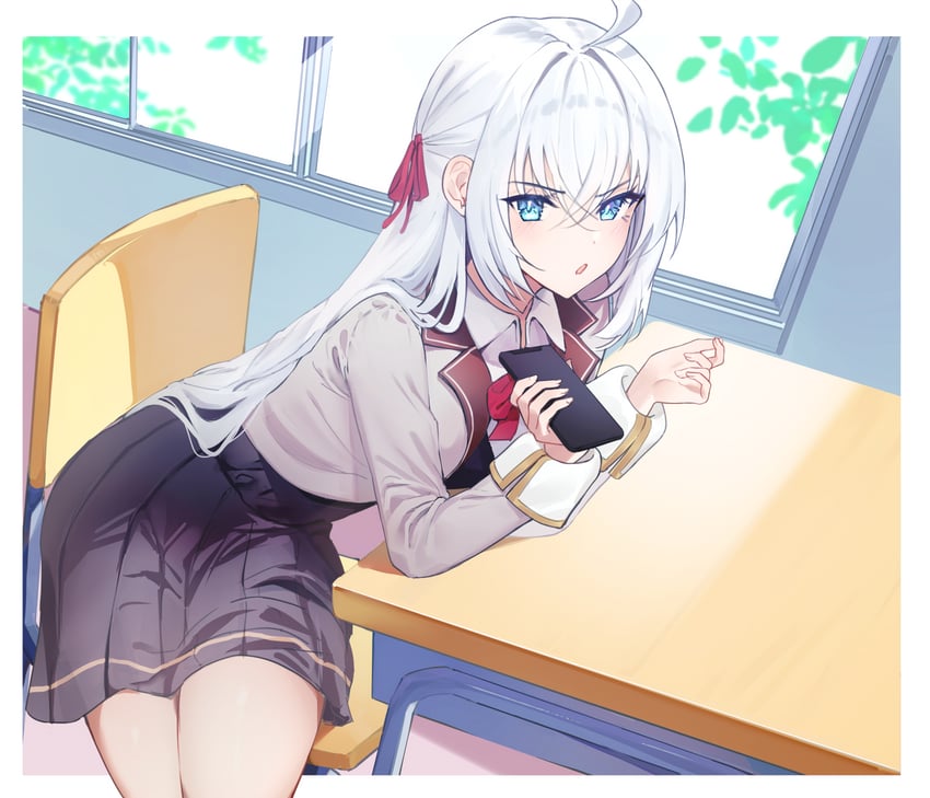 alisa mikhailovna kujou (tokidoki bosotto roshia-go de dereru tonari no alya-san) drawn by bloom_muchi
