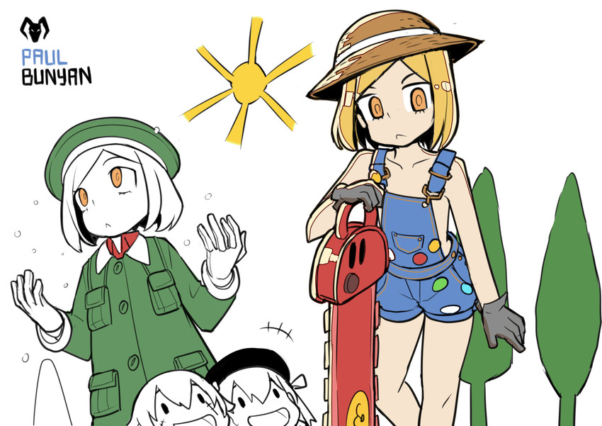 jack the ripper, nursery rhyme, and paul bunyan (fate and 1 more) drawn by sen-jou