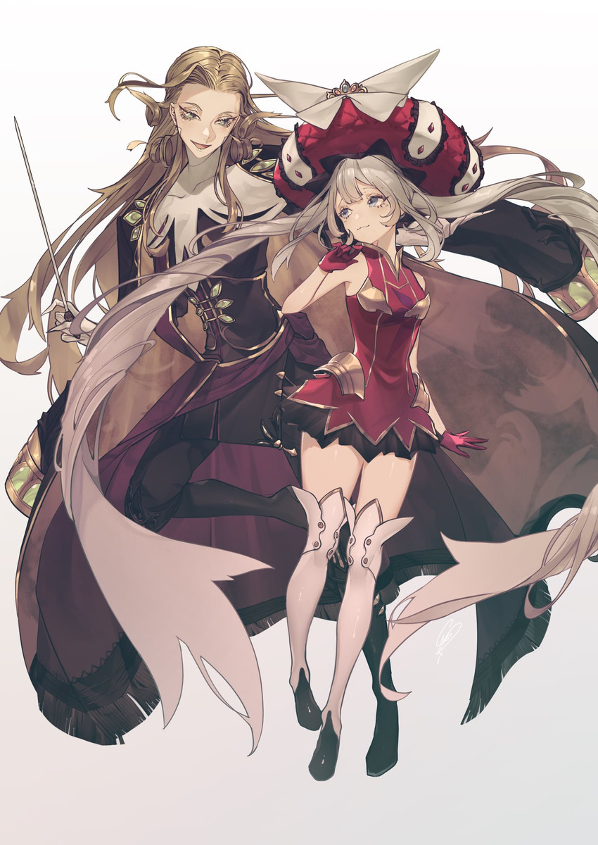 marie antoinette and wolfgang amadeus mozart (fate and 1 more) drawn by cuso4_suiwabutu