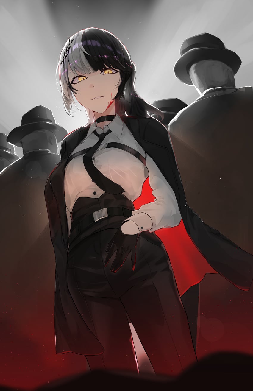 shiori novella (hololive and 1 more) drawn by kurochanai