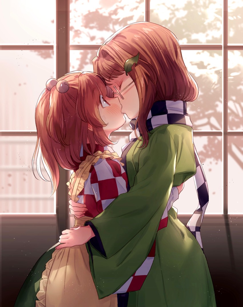 futatsuiwa mamizou and motoori kosuzu (touhou) drawn by masanaga_(tsukasa)