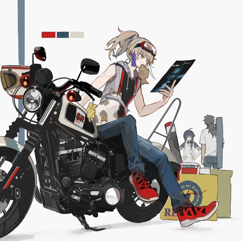 yamato takeru, miyamoto iori, and archer (fate and 1 more) drawn by uulna
