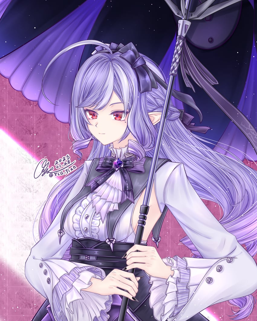 vivian banshee (zenless zone zero) drawn by y.l.q.