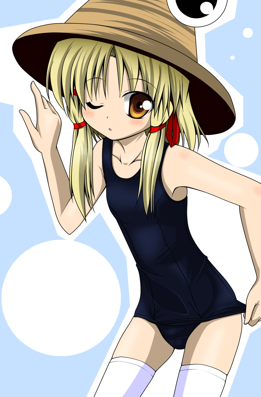 moriya suwako and pyonta (touhou) drawn by makino_(ukiuo)