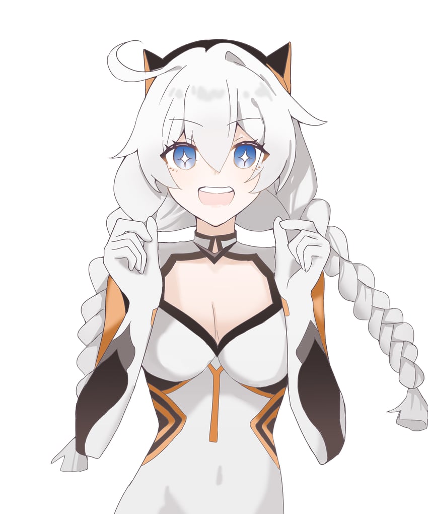 kiana kaslana (honkai and 1 more) drawn by yinapomelo