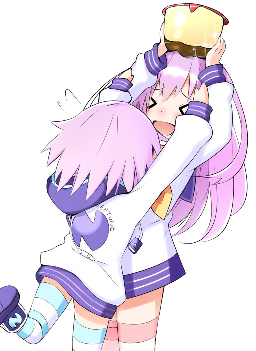 neptune and nepgear (neptune) drawn by doria_(p_f_dolia)