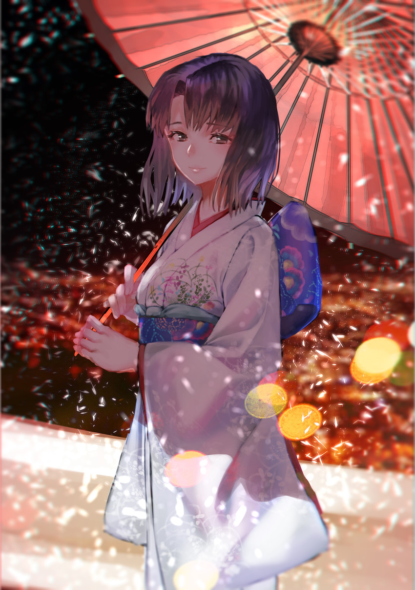 ryougi shiki and void shiki (kara no kyoukai) drawn by rolua