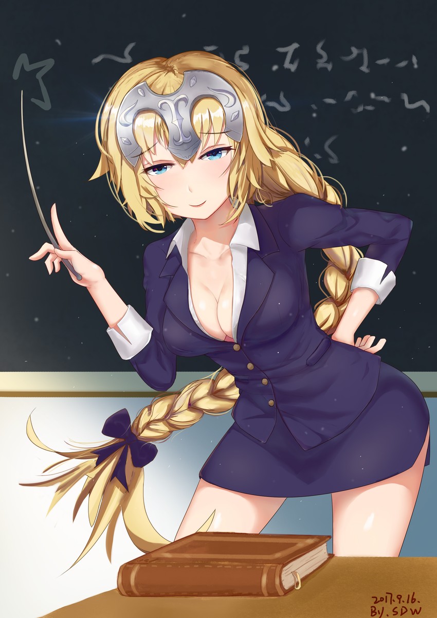jeanne d'arc (fate and 1 more) drawn by san_dao_wen