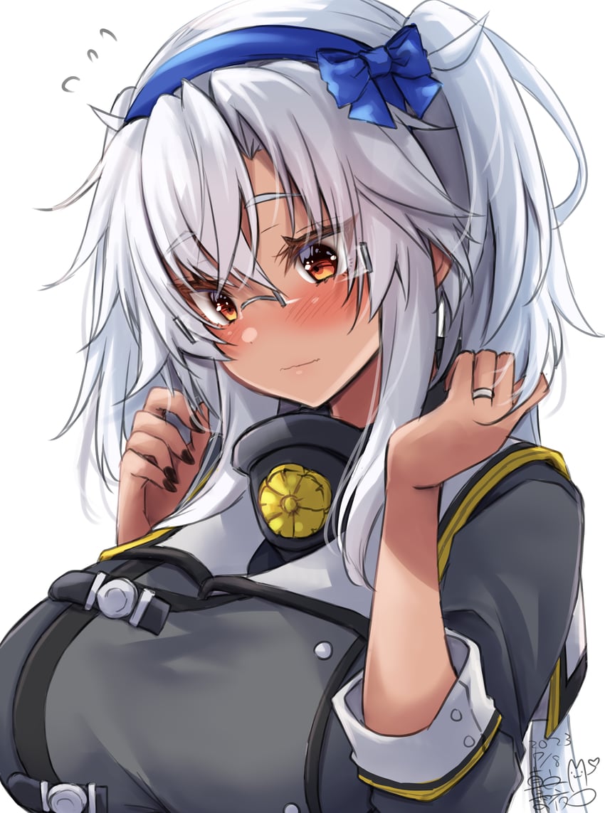 musashi and musashi kai ni (kantai collection) drawn by mashiro_yukiya