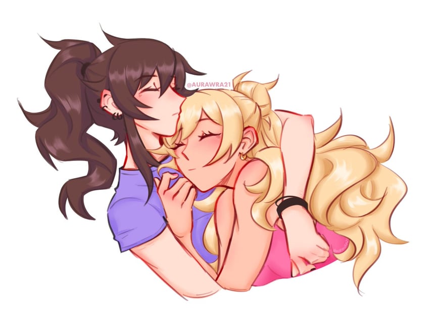 nicole and jecka (class of 09) drawn by aurora_(aurawra21)