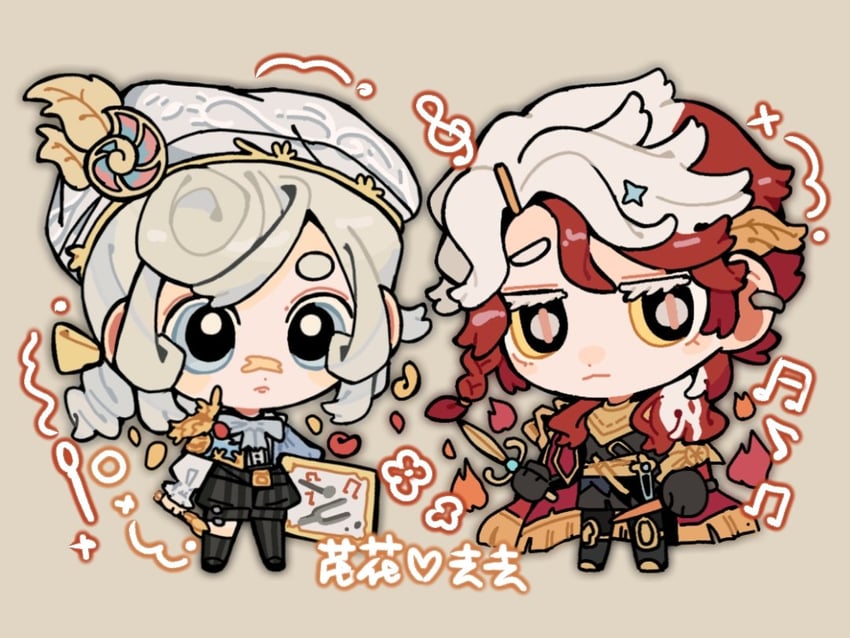 edgar valden and frederick kreiburg (identity v) drawn by torres15817307