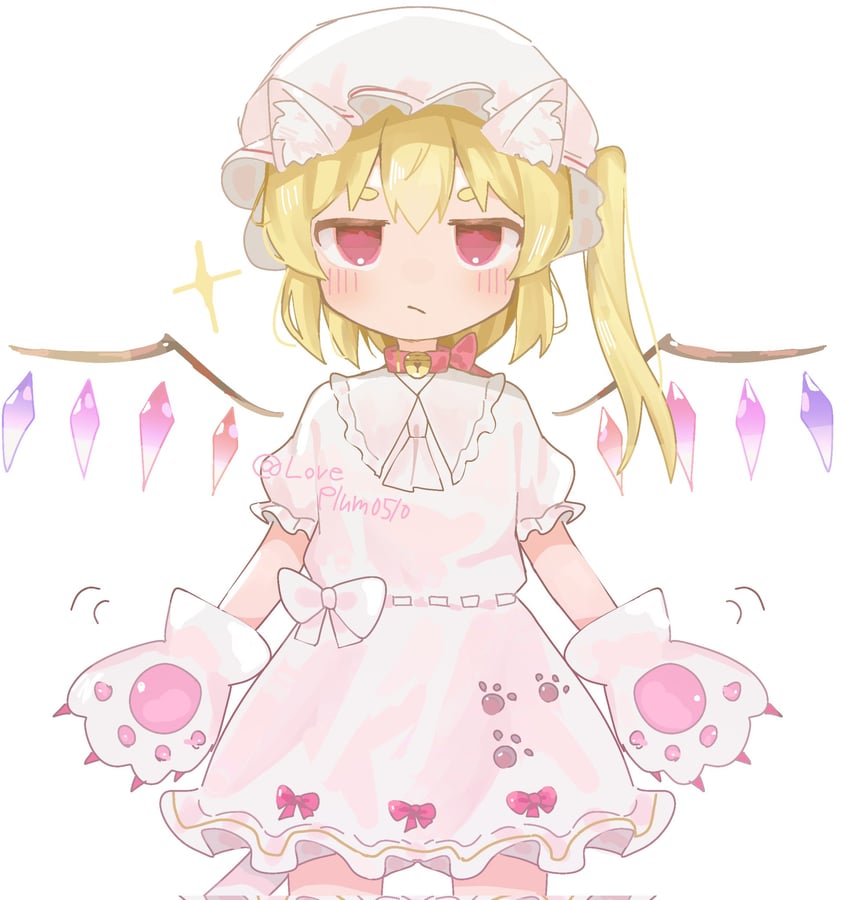 flandre scarlet (touhou and 1 more) drawn by loveplum0510