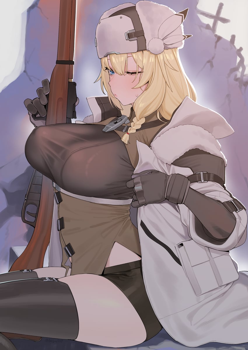 mosin-nagant (girls' frontline and 1 more) drawn by beijuu