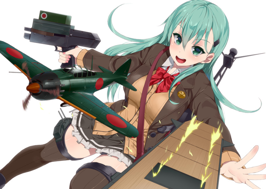 suzuya and suzuya kai ni (kantai collection) drawn by kusaka_souji