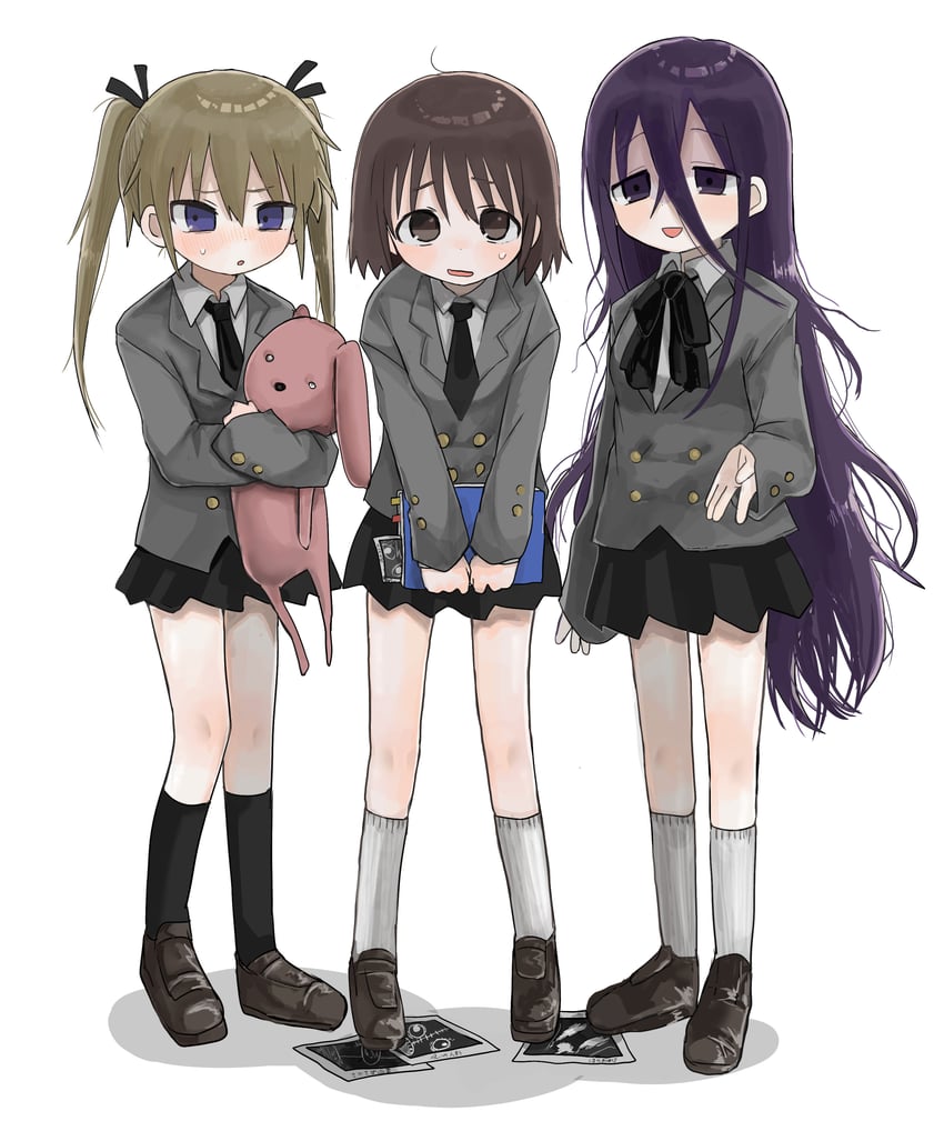 sonya, oribe yasuna, and goshiki agiri (kill me baby) drawn by yasashii_naizou
