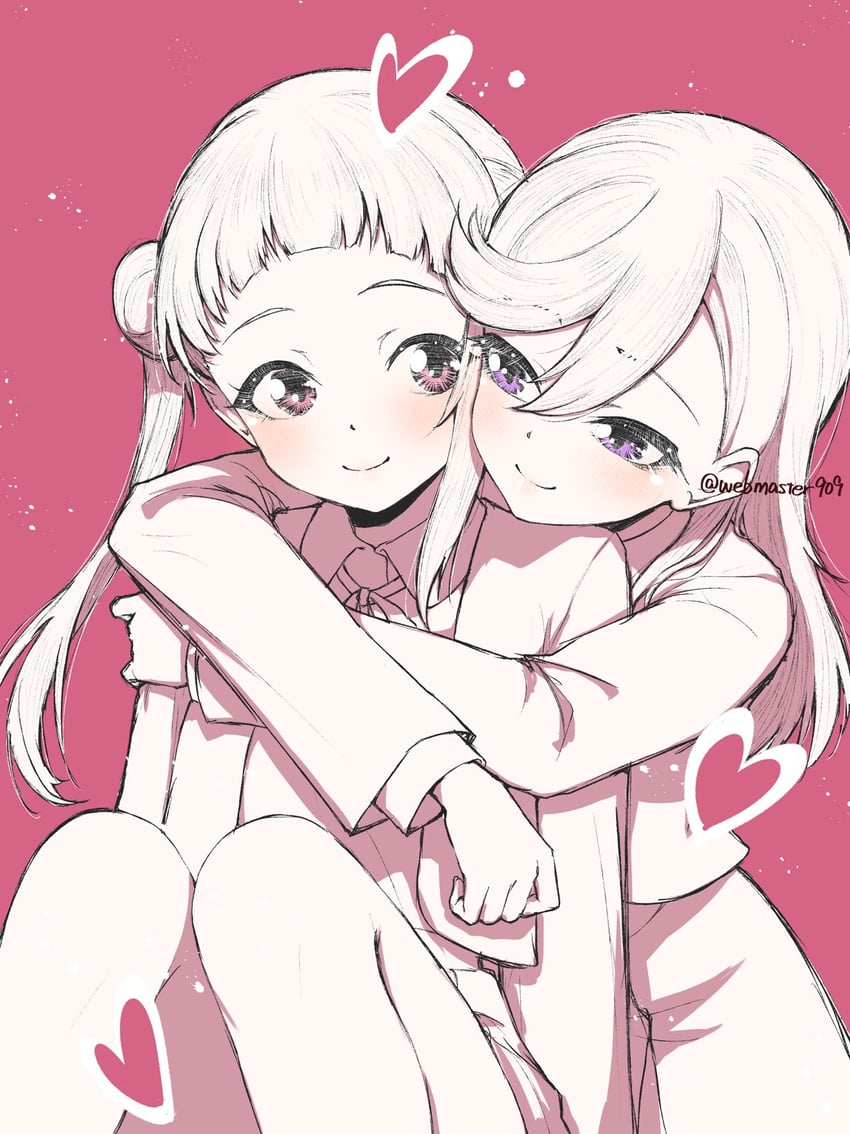 shibuya kanon and arashi chisato (love live! and 1 more) drawn by katsuragi_(webmaster909)