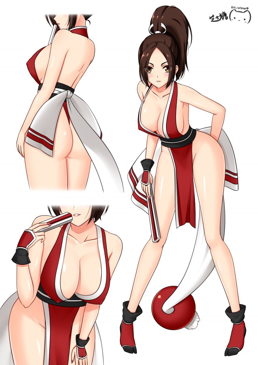 shiranui mai (the king of fighters and 1 more) drawn by ppshex