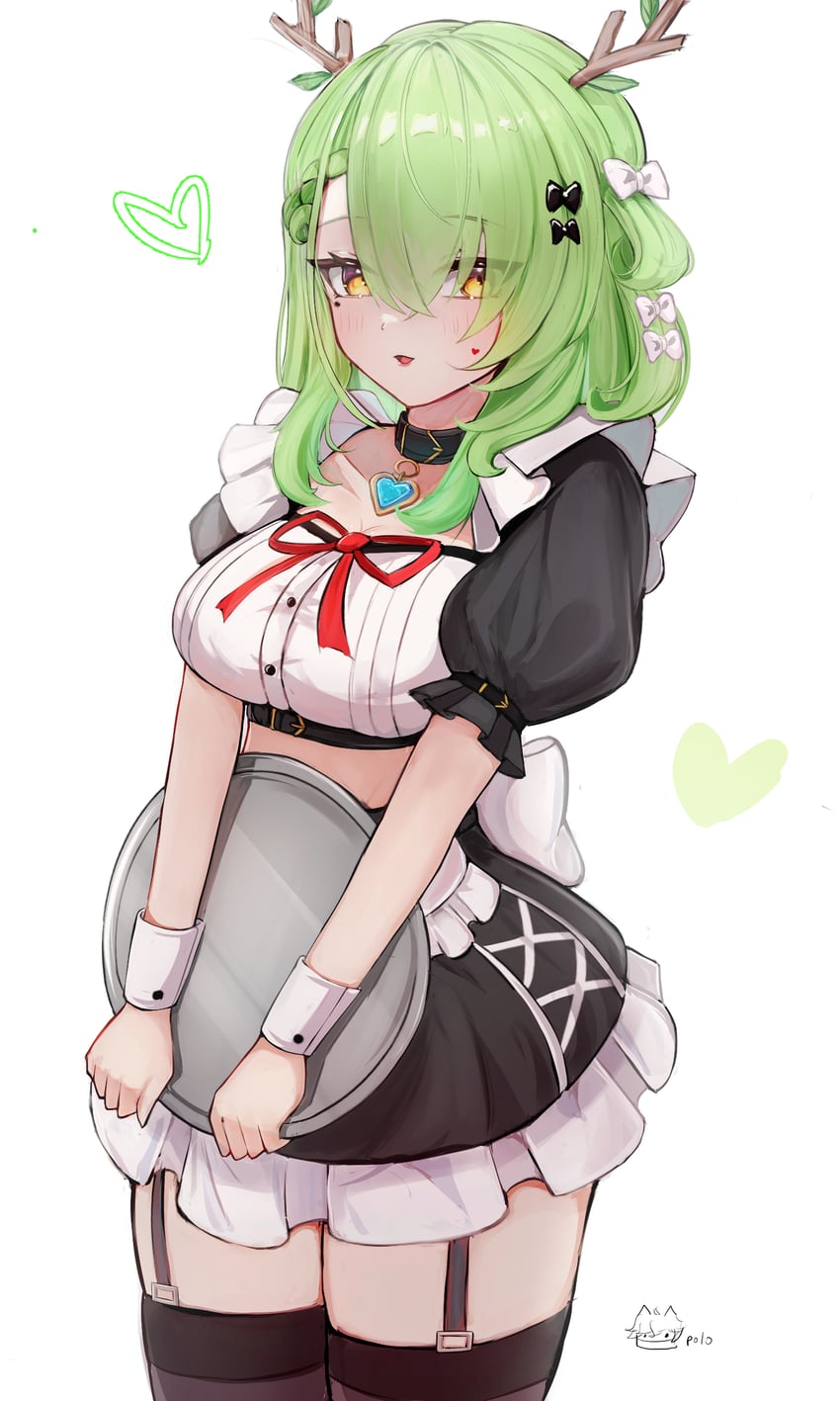 ceres fauna (hololive and 1 more) drawn by psypolo_d
