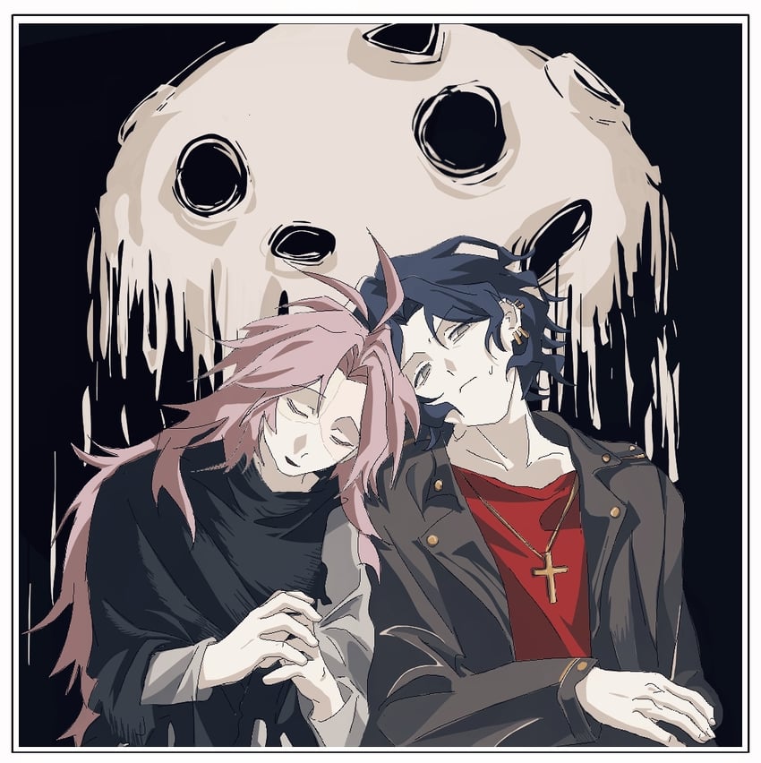 hatsutori hajime, utsugi noriyuki, nijou ryuu, and sayo kento (saibou shinkyoku) drawn by mutou_(wanniya88414)