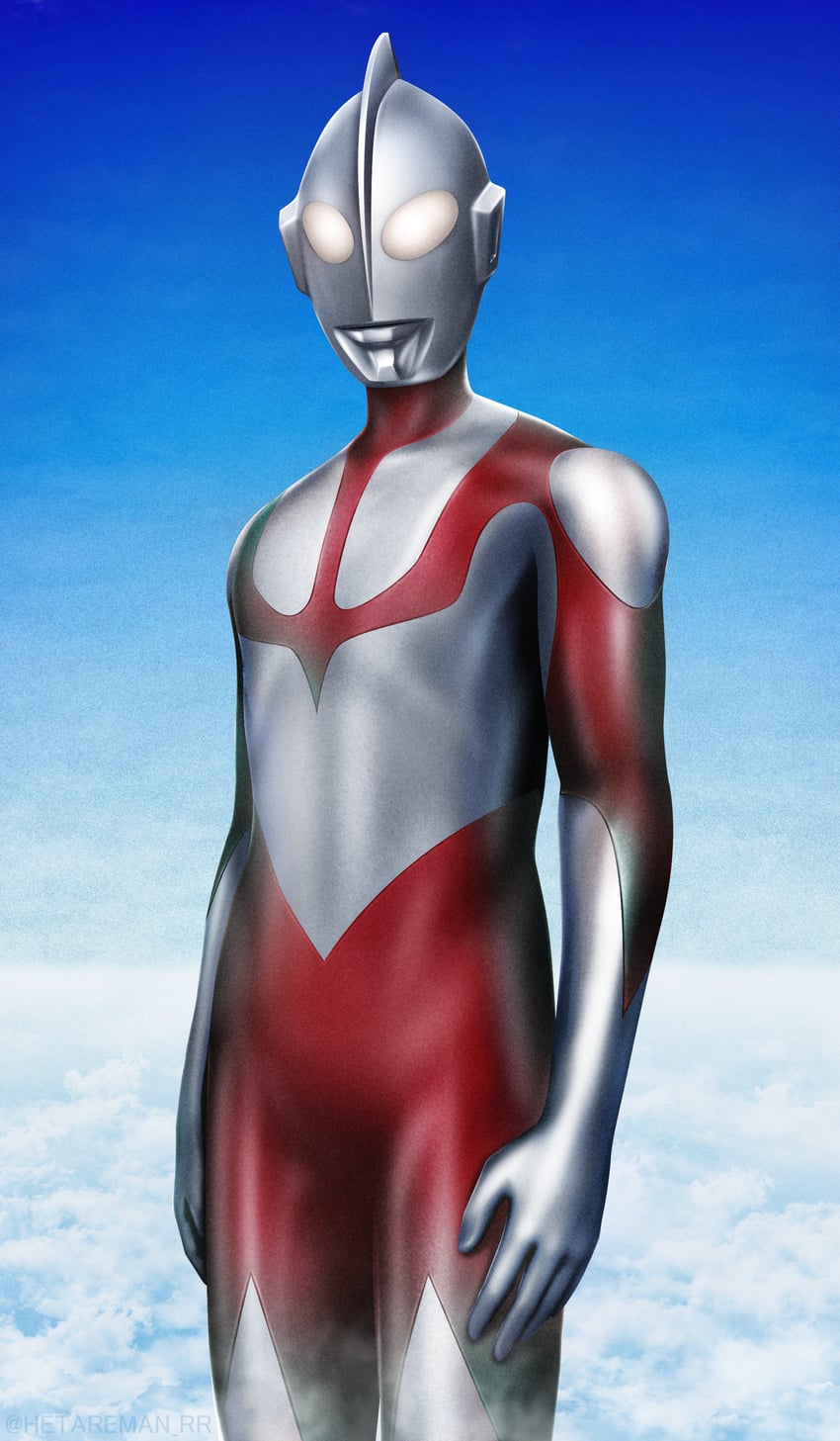 ultraman (ultra series and 1 more) drawn by hetareman