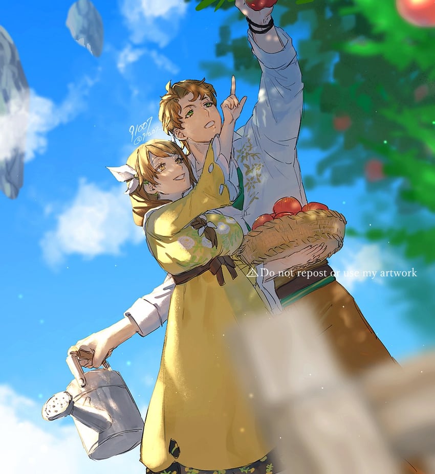 goldmary and boucheron (fire emblem and 1 more) drawn by 91007
