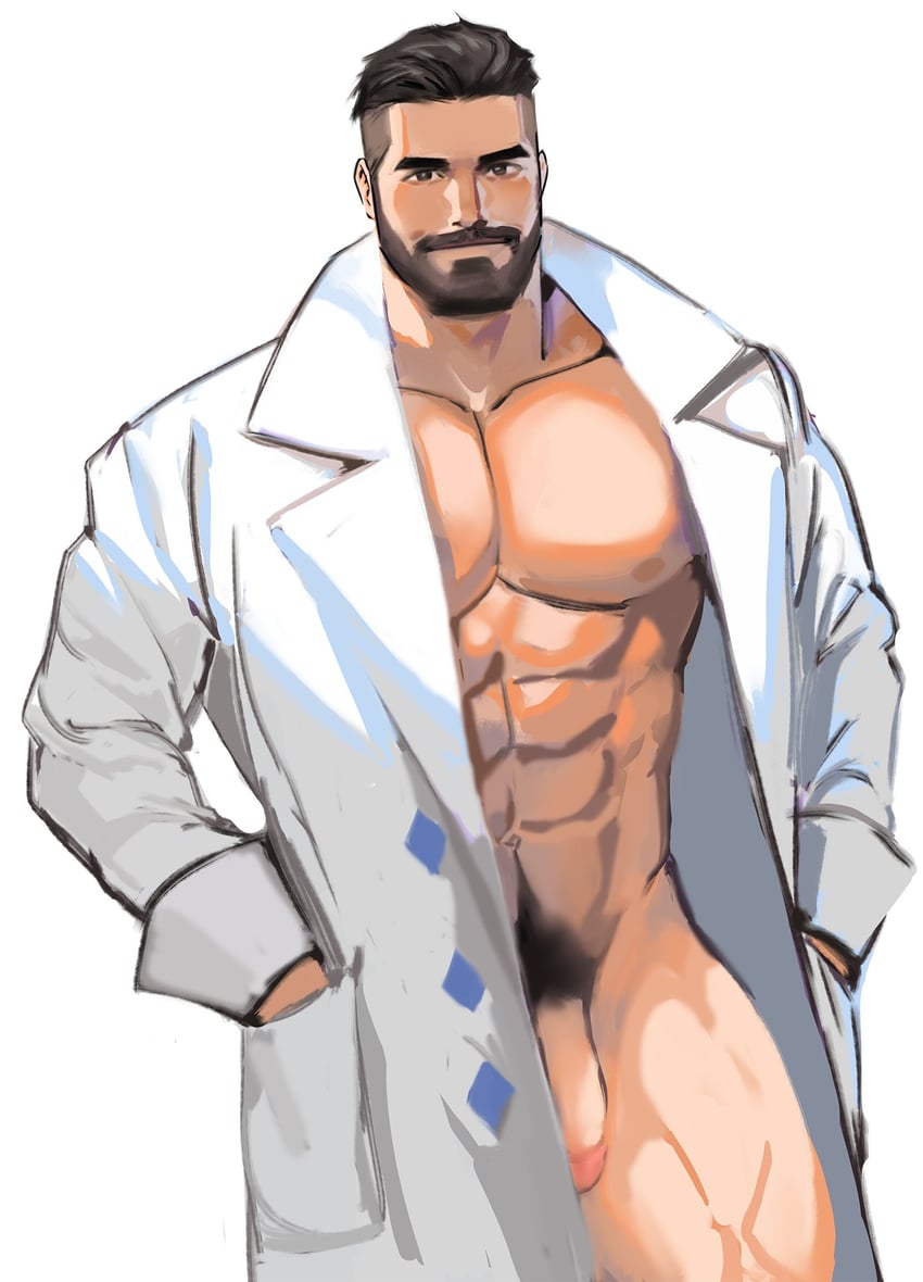 professor turo (pokemon and 1 more) drawn by dopey_(dopq)