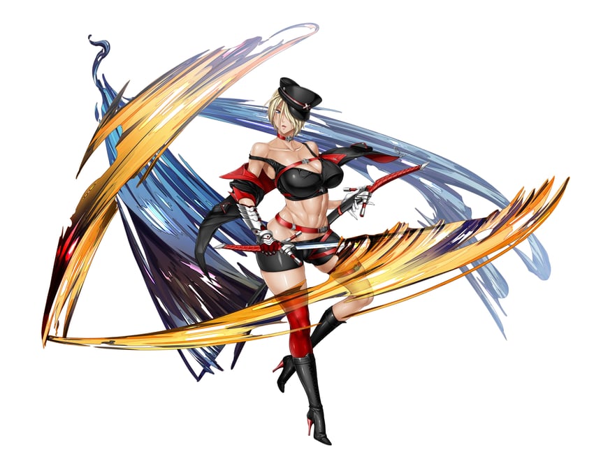 kurumi s. sakazaki (taimanin and 1 more) drawn by fei_(maidoll)
