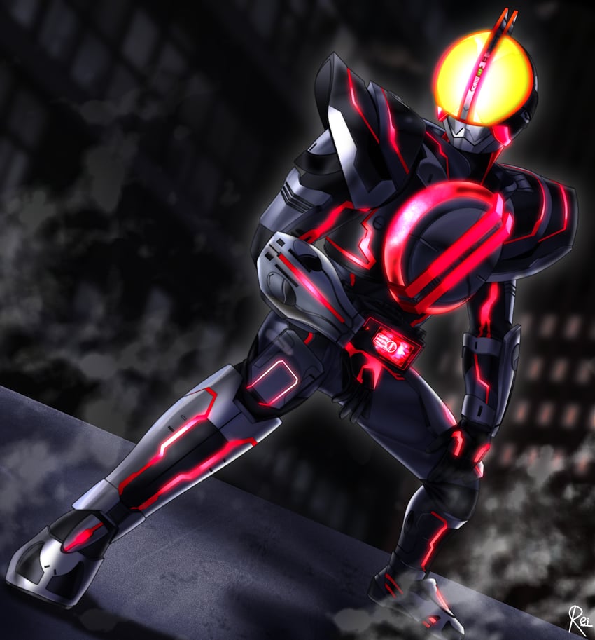 kamen rider faiz and kamen rider next faiz (kamen rider and 2 more) drawn by reiei_8