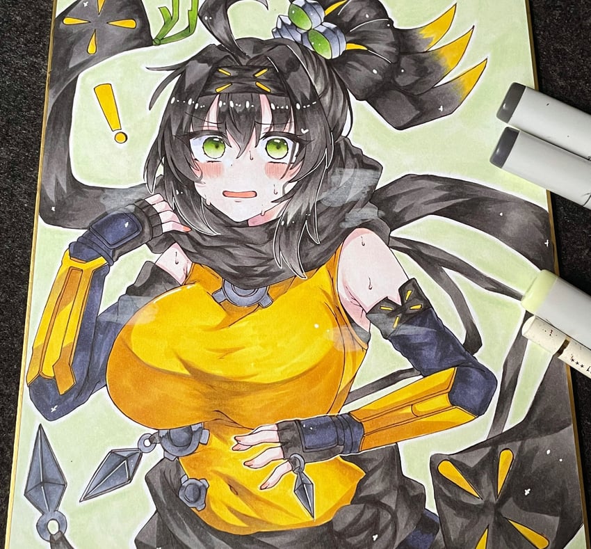 s-force rappa chiyomaru and s:p little knight (yu-gi-oh!) drawn by ichinose_haruka