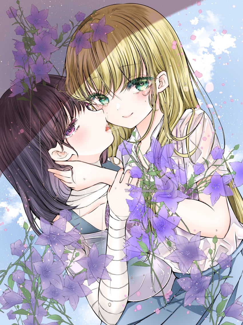 reika and hinata (hinata no yuri) drawn by yotsuba_masumi