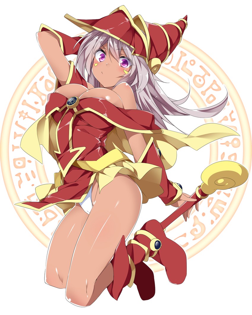 dark magician girl (yu-gi-oh!) drawn by mtu_(orewamuzituda)