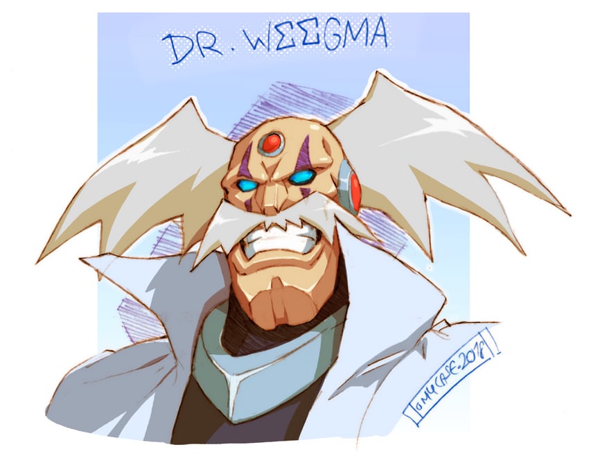 dr. wily and sigma (mega man and 1 more) drawn by tomycase