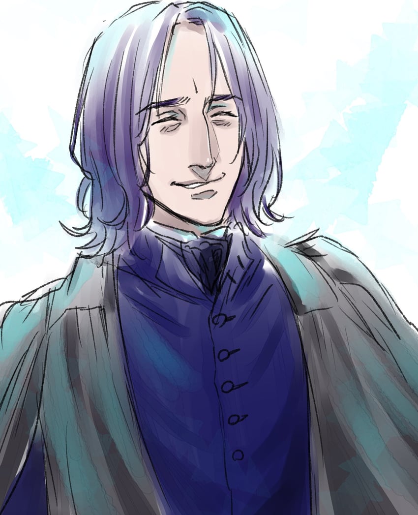 severus snape (wizarding world and 1 more) drawn by mc_1960_xx